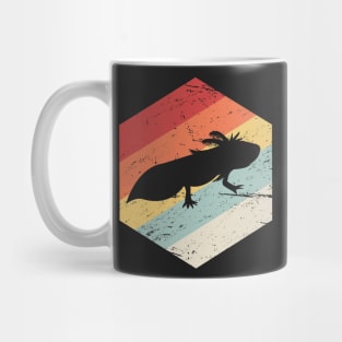 Retro 70s Axolotl Mug